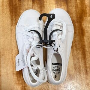 White Canvas Sneakers